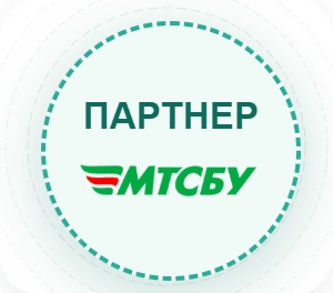 Бейдж партнерства з МТСБУ